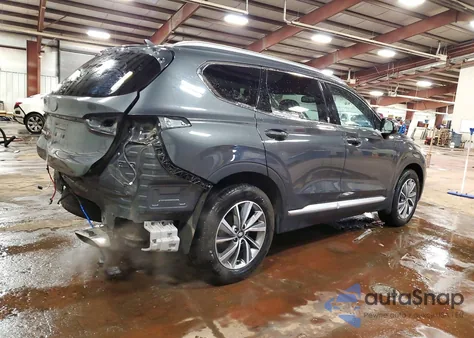 2020 Hyundai Santa Fe Sel z USA, uszkodzony, nr VIN 5NMS3CAD7LH186692